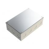 150mm x 100mm x 50mm Galvanised Adaptable Box With Knockouts